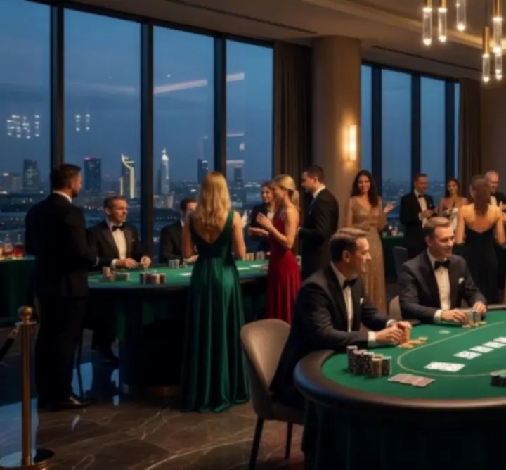 Elegancki wieczór pokerowy APR Adam Jędraszek Social